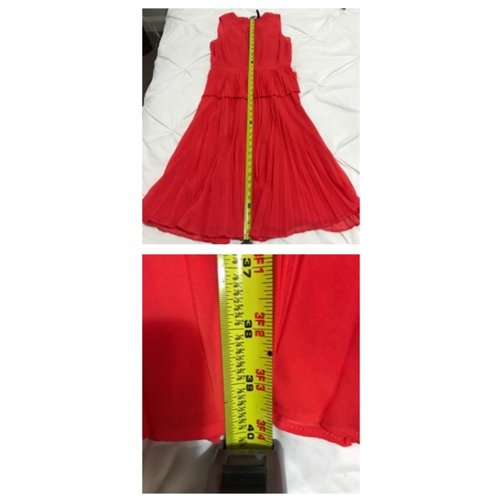 BCBG Dewi Sleeveless Pleated Dress - Picture 6 of 8
